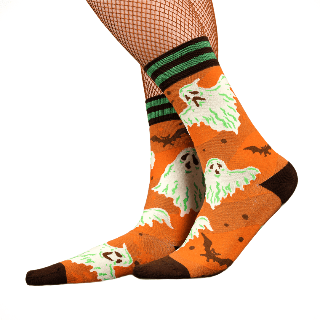 Vintage Ghost Crew Socks