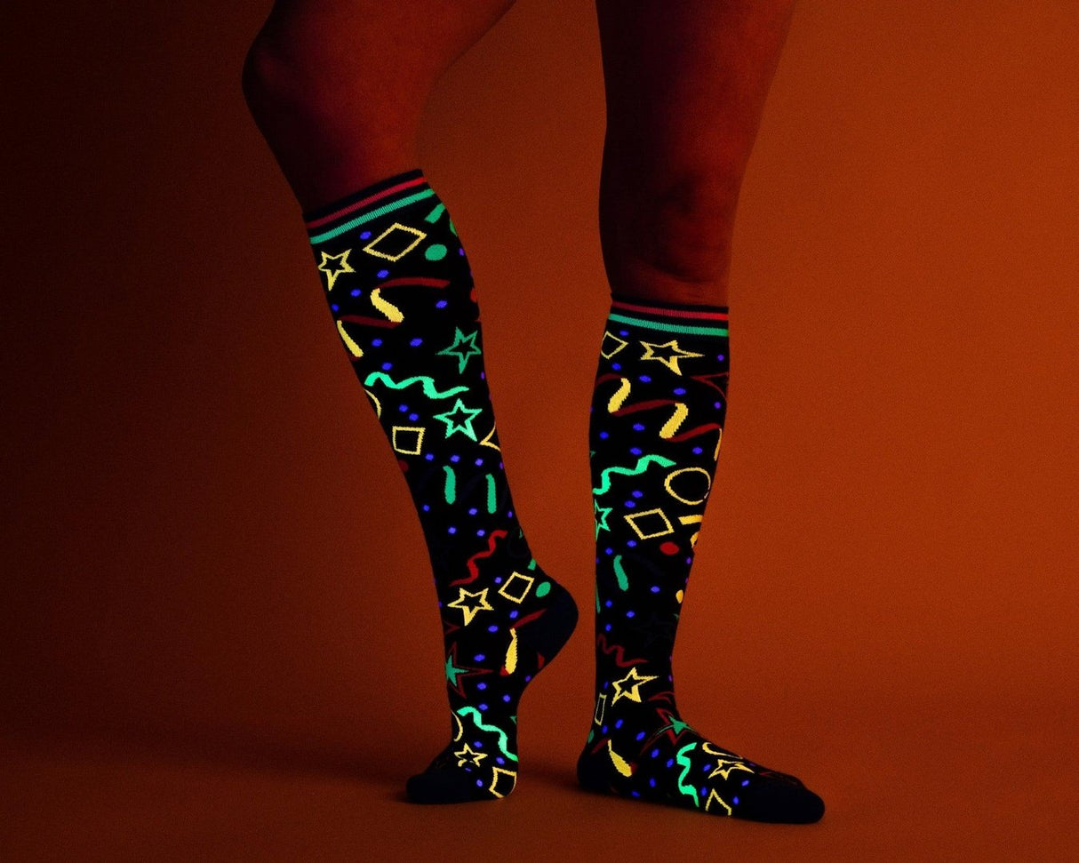 Skate Rink Carpet Knee High - UV Reactive