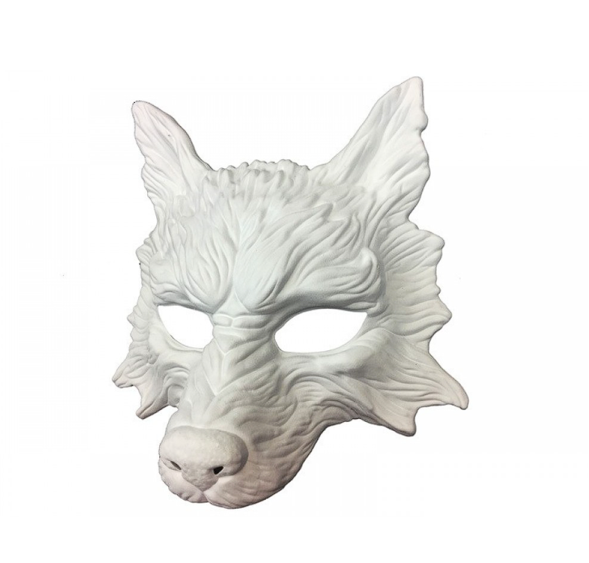 White Wolf Mask