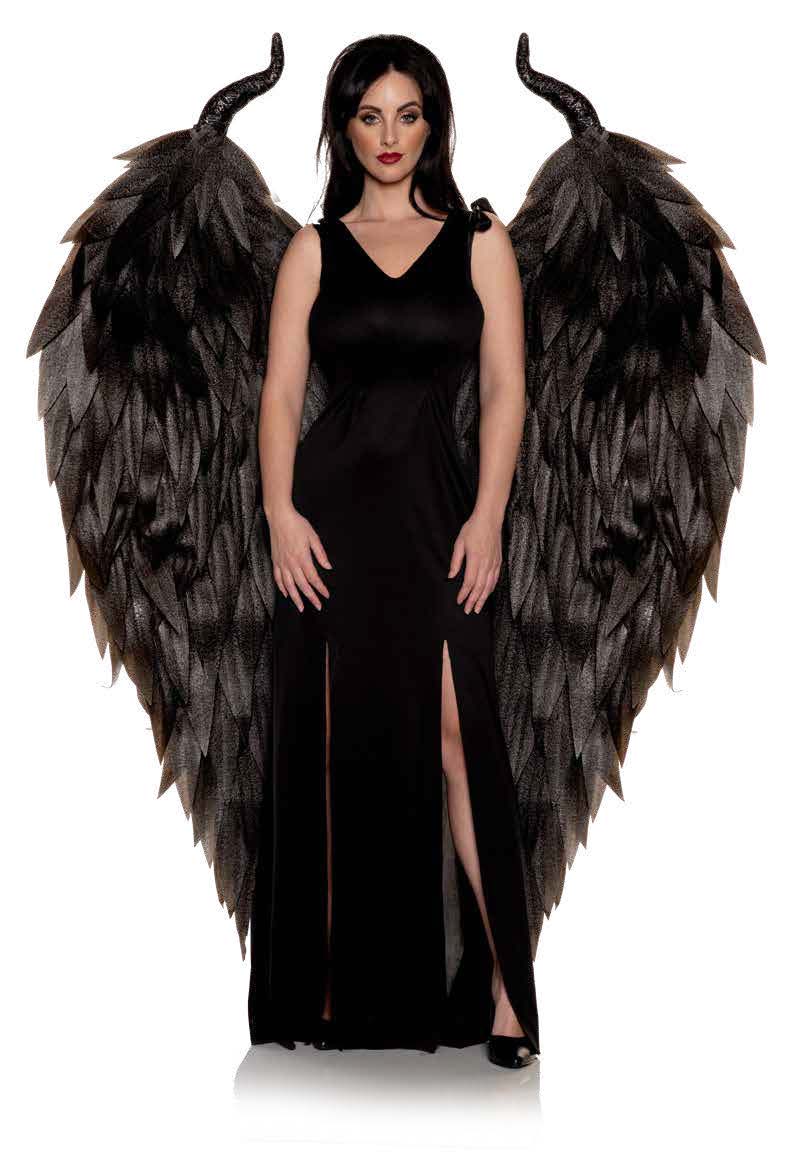 Black Evil Queen Wings