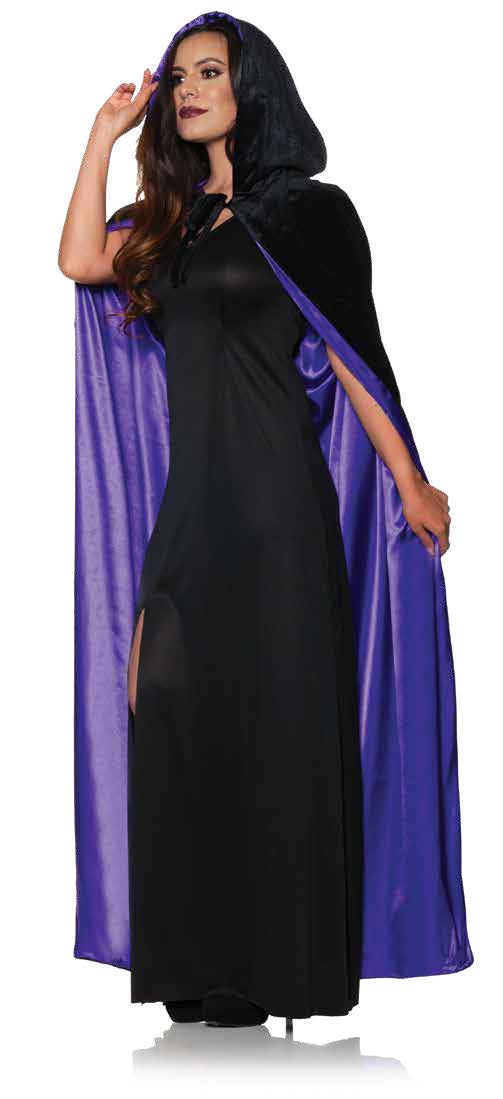 Satin Lined Hooded Cape