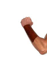 Viking Embossed Faux Leather Arm Cuffs