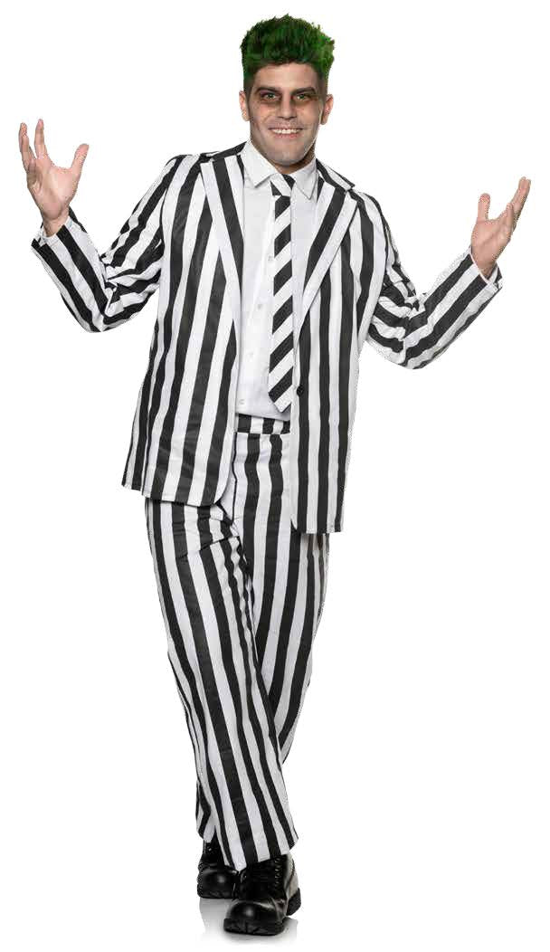 Spooky Striped Suit