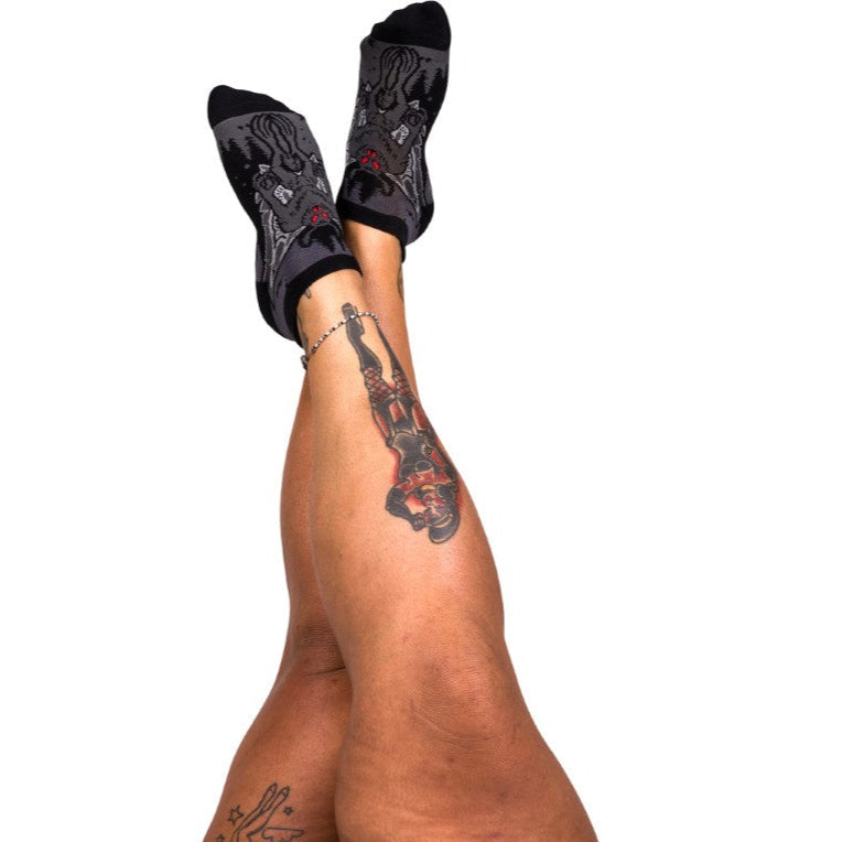 Mothman Ankle Socks