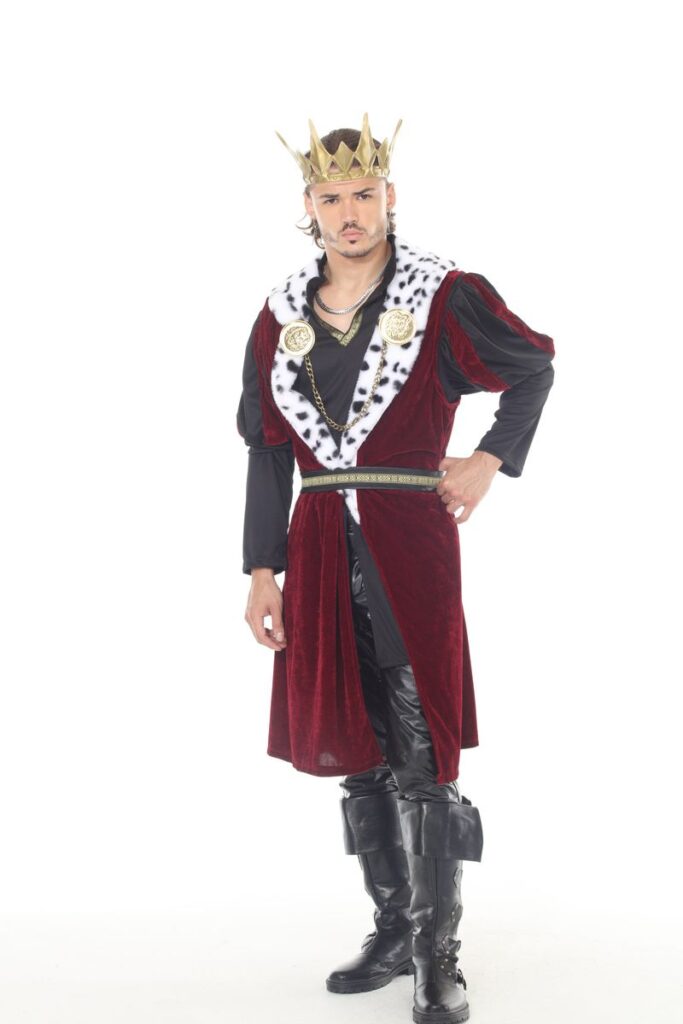 Royal King Coat w/ Crown