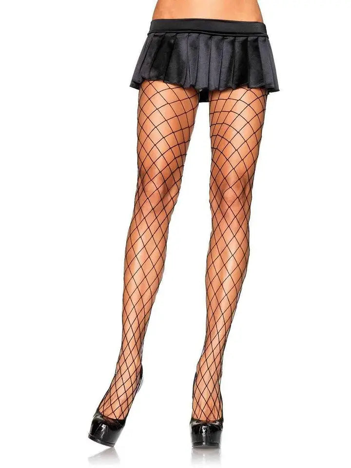 Spandex Diamond Net Tights
