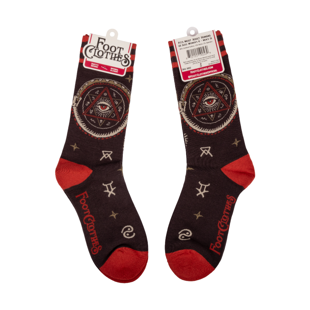 Infernal Alchemy Crew Socks