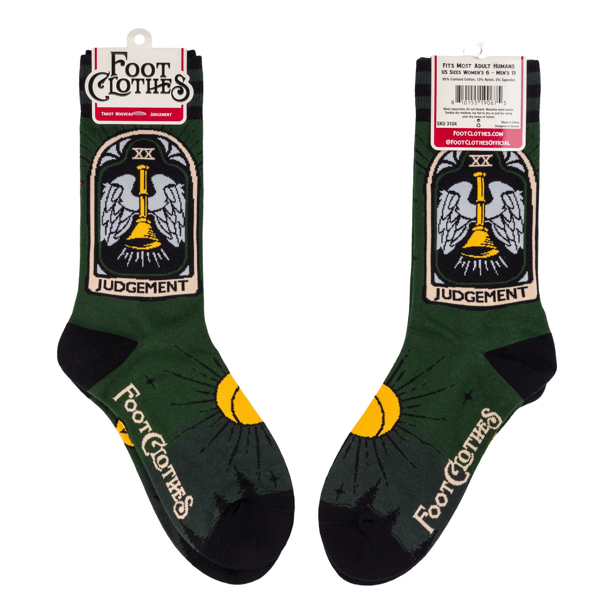 Judgement Tarot Nouveau Crew Socks