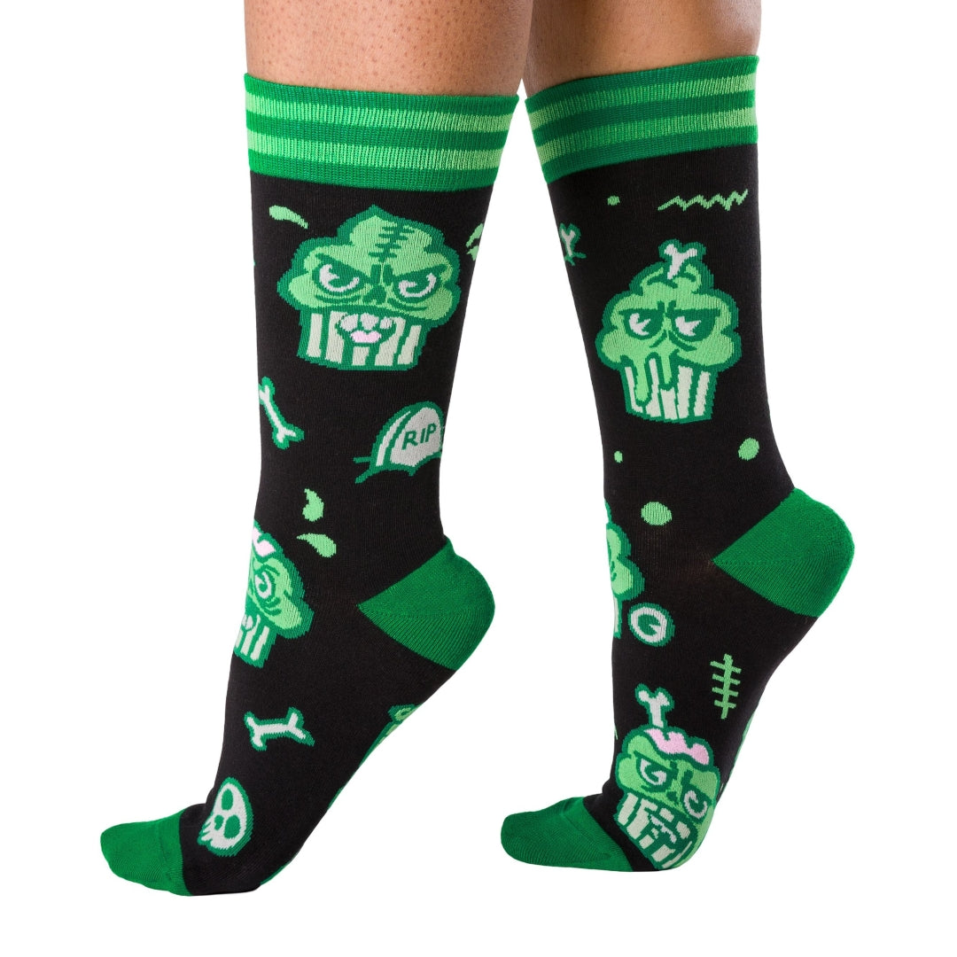 Zombie Cupcake Crew Socks