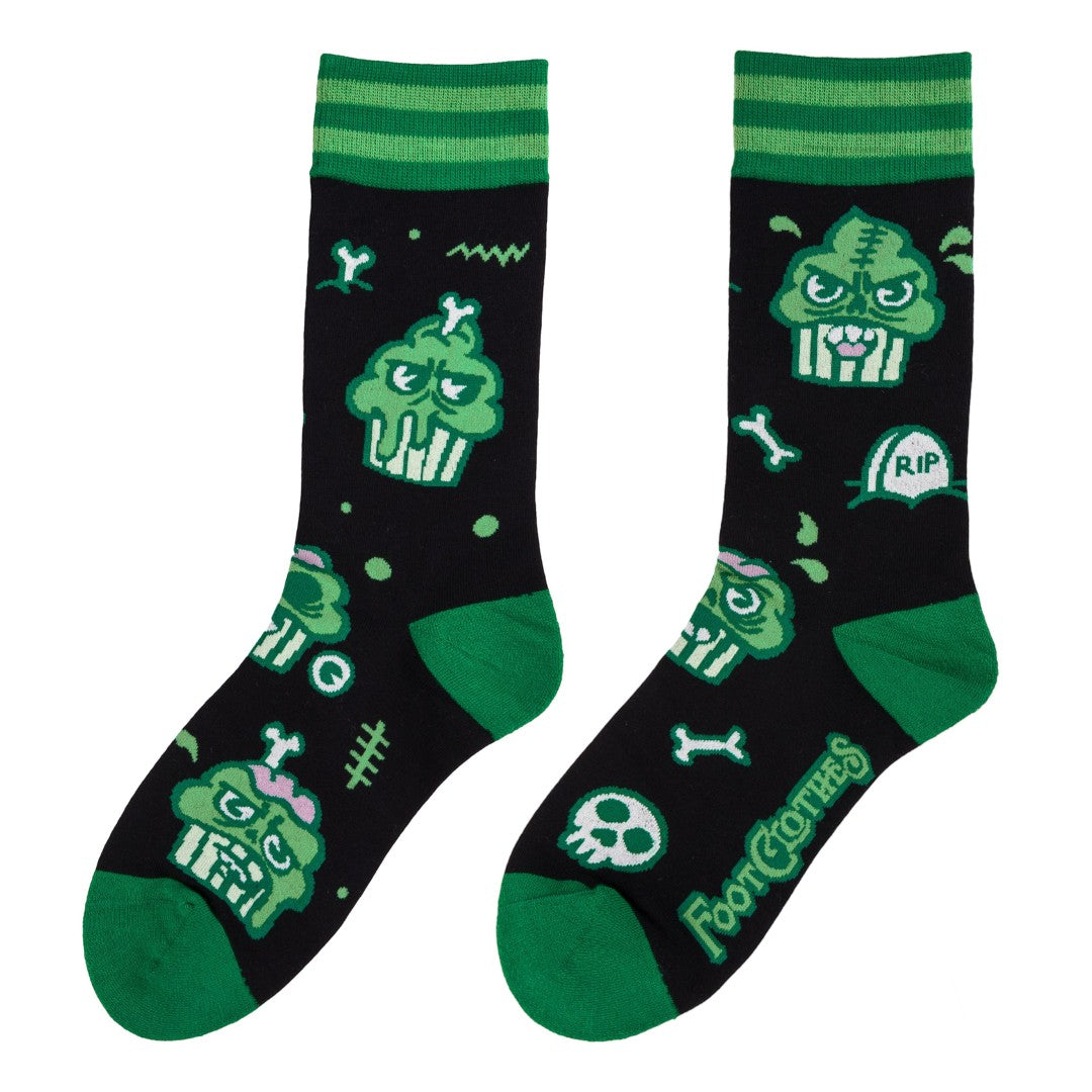 Zombie Cupcake Crew Socks