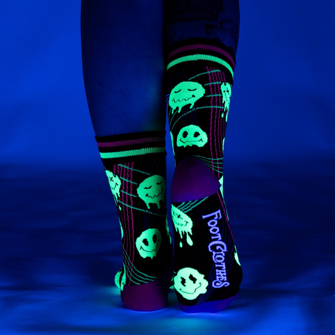 Laser BassFace Melt Supreme Crew Socks