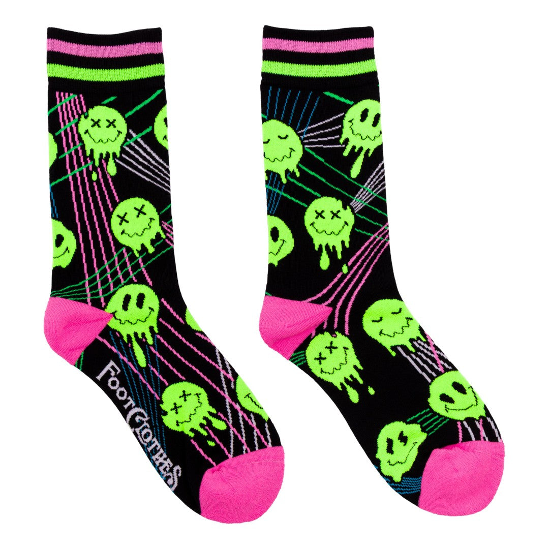 Laser BassFace Melt Supreme Crew Socks