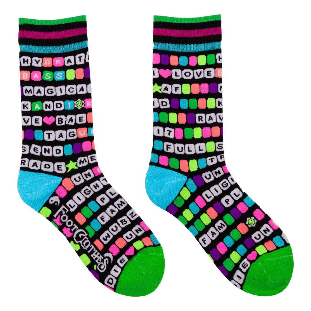 Kandi Land Crew Socks