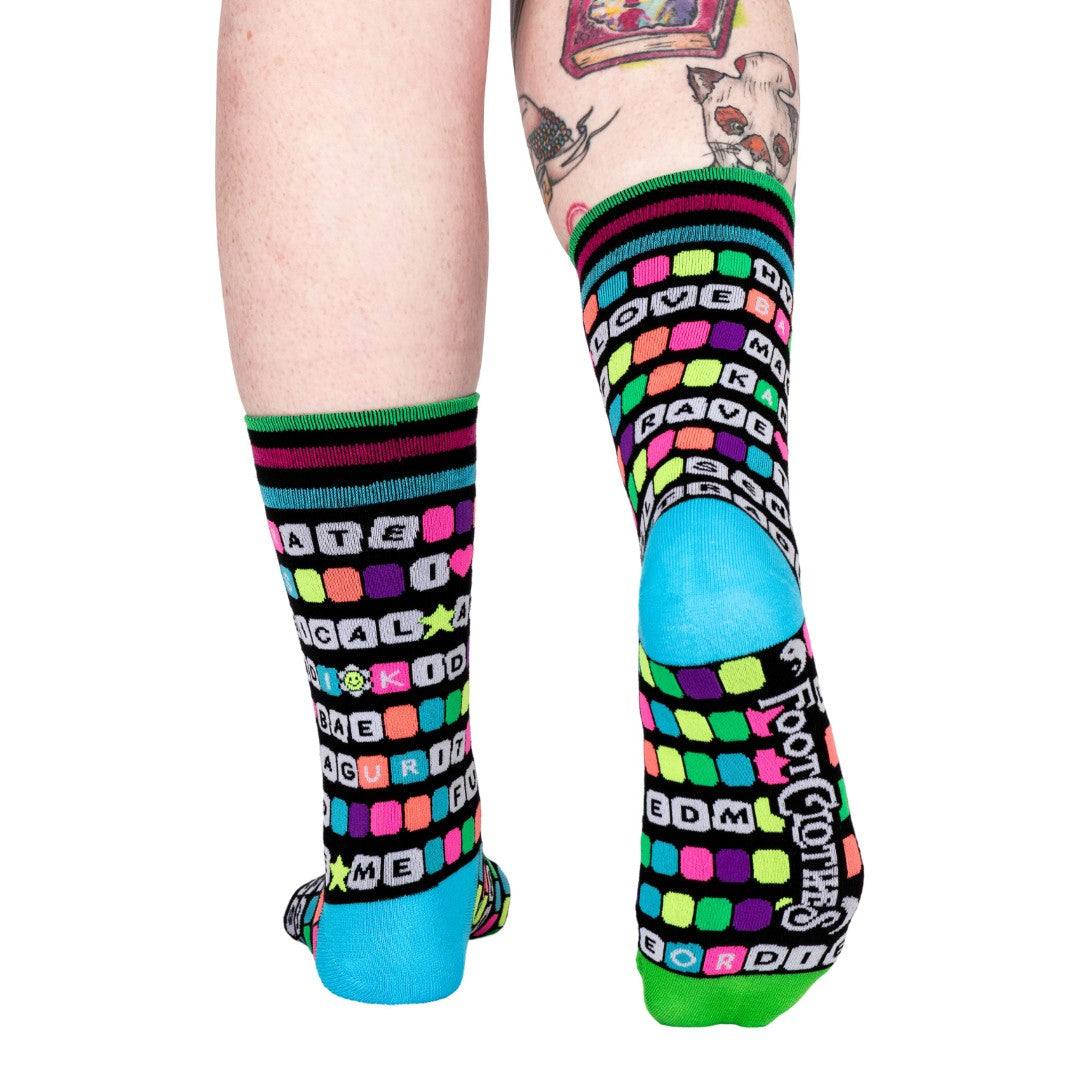Kandi Land Crew Socks