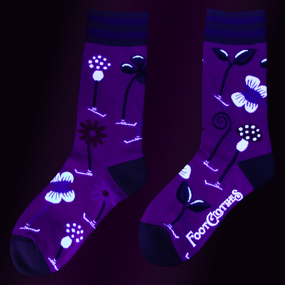 Trippy Clippies Crew Socks