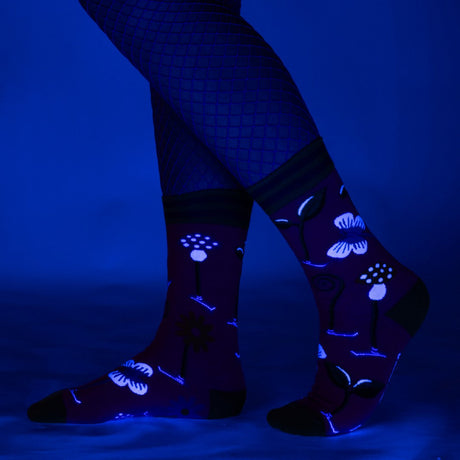 Trippy Clippies Crew Socks
