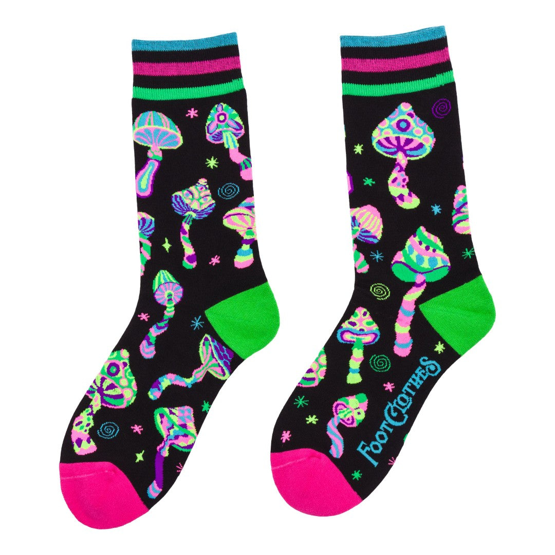 Funky Fungi Crew Socks