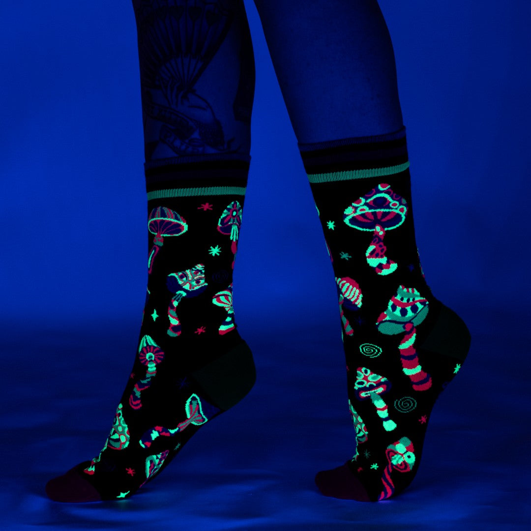 Funky Fungi Crew Socks