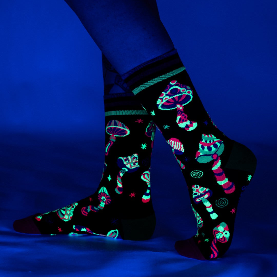 Funky Fungi Crew Socks