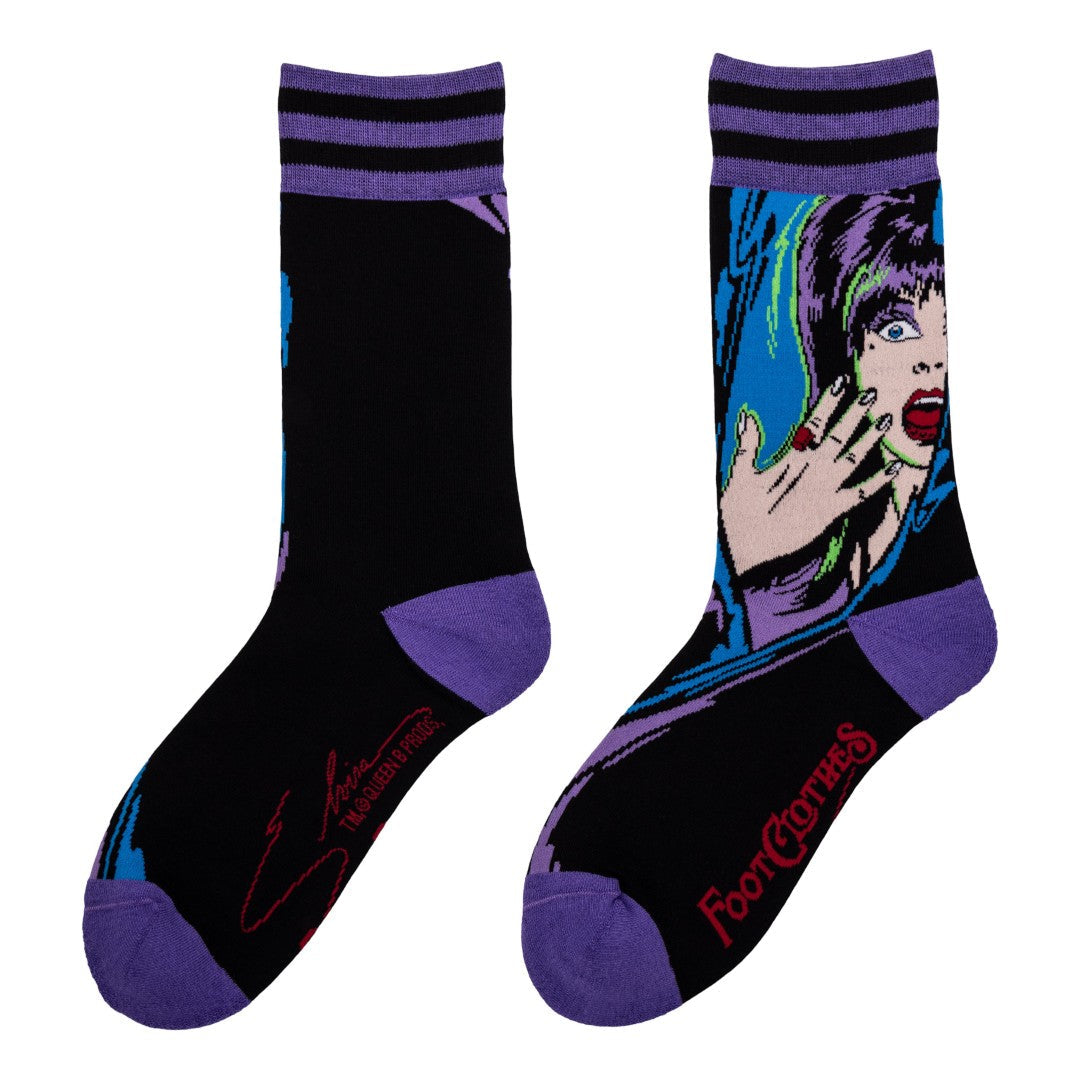 Elvira Unpleasant Dreemz Crew Socks