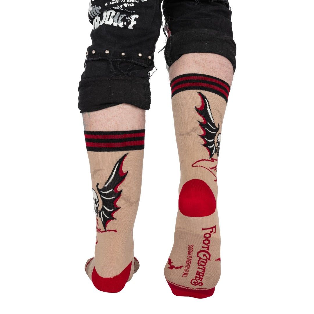 Elvira Cruel Ink Crew Socks