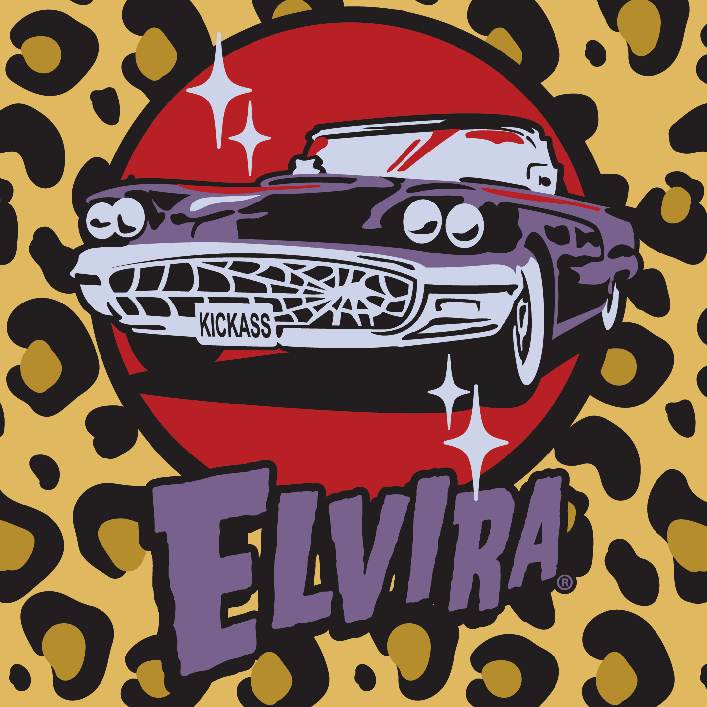Elvira Macabre Mobile Crew Socks
