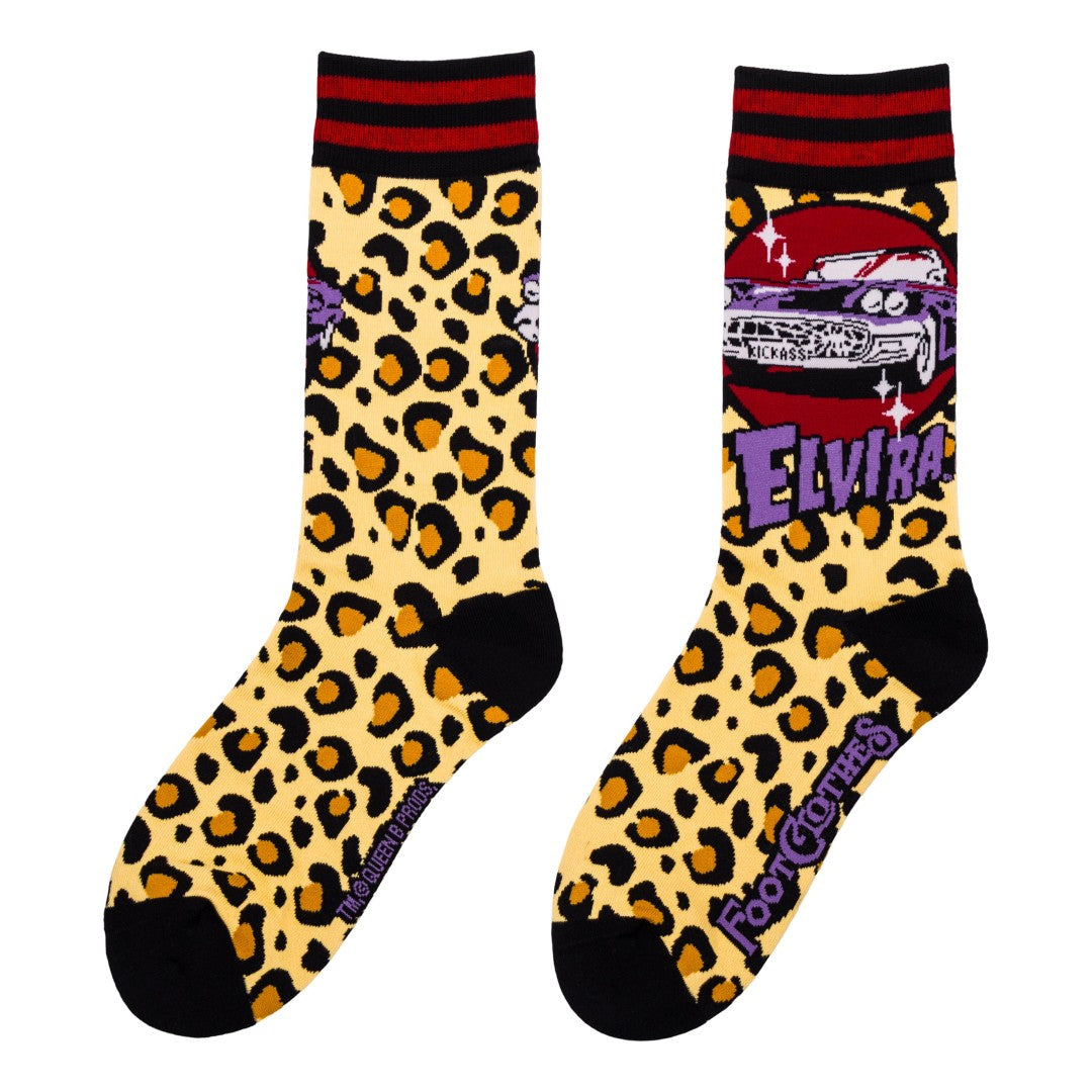 Elvira Macabre Mobile Crew Socks