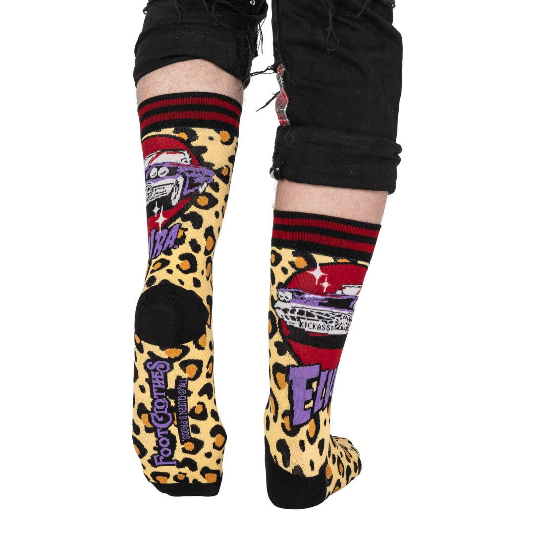 Elvira Macabre Mobile Crew Socks