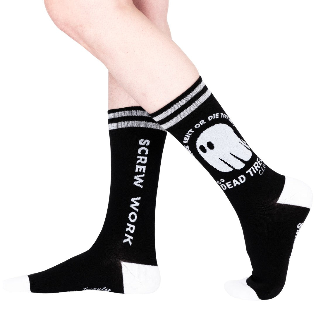Dead Tired Crew Socks