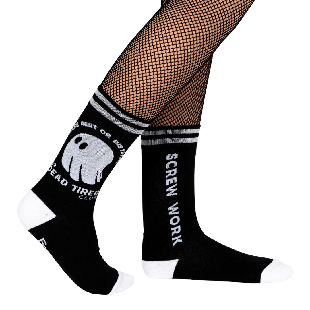 Dead Tired Crew Socks