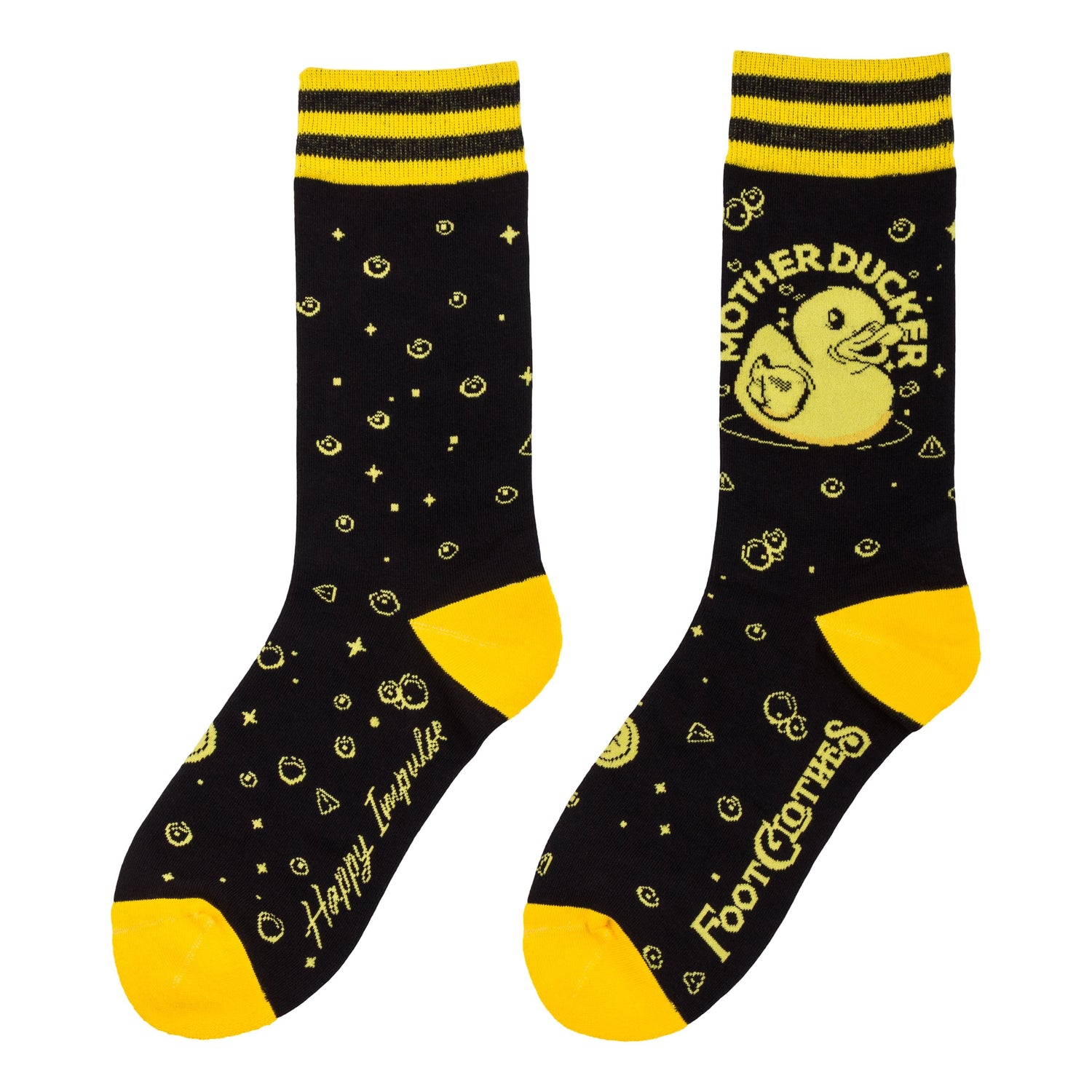 Mother Ducker Crew Socks