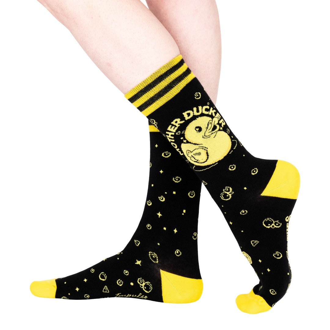 Mother Ducker Crew Socks