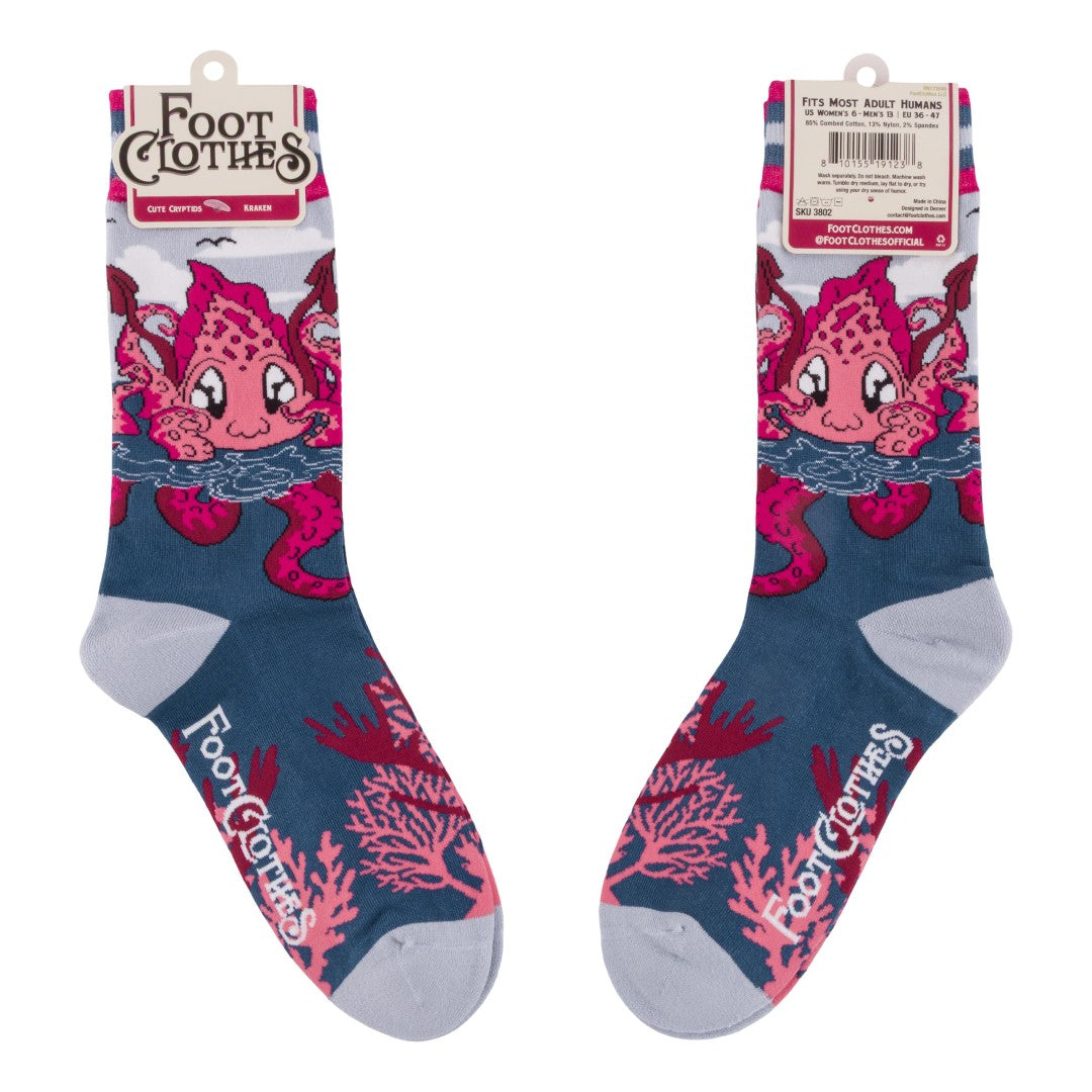 Cute Kraken Crew Socks