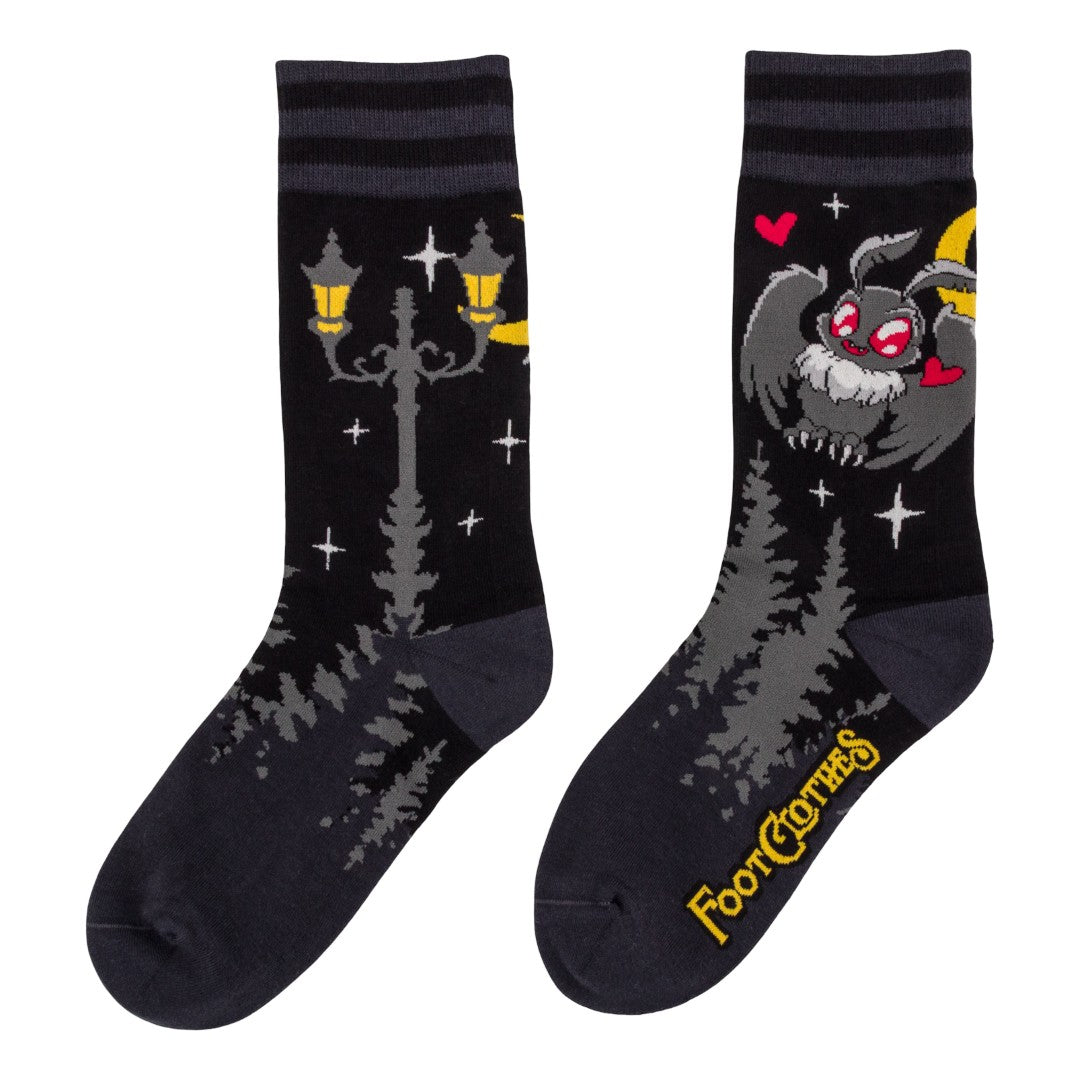 Cute Mothman Crew Socks