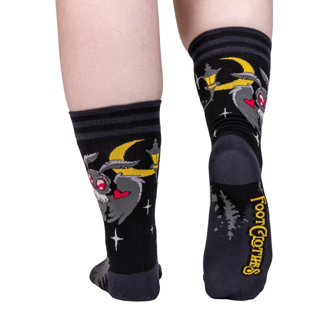 Cute Mothman Crew Socks