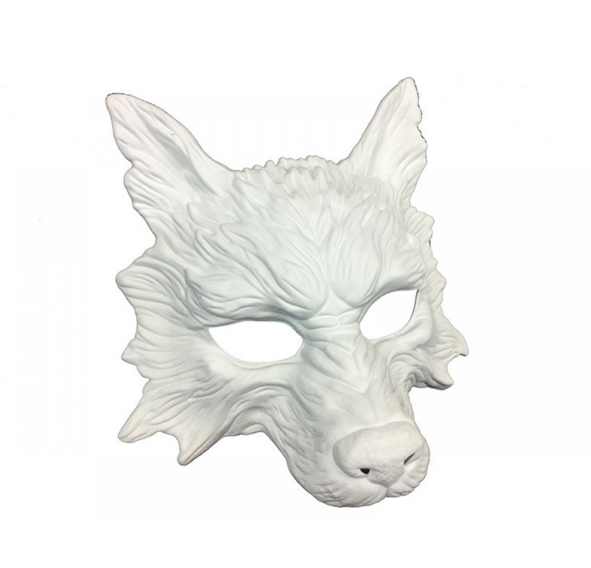 White Wolf Mask