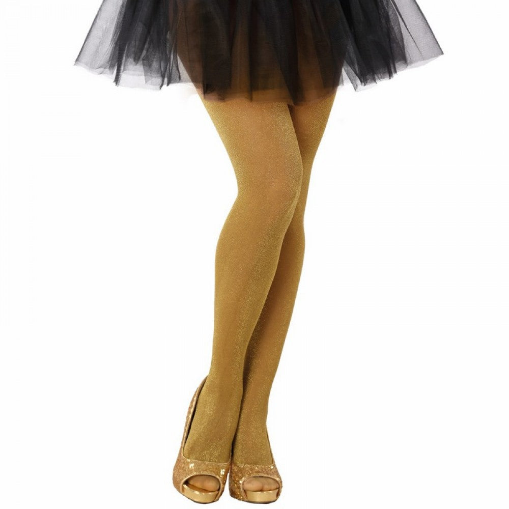 Gold Shimmer Tights
