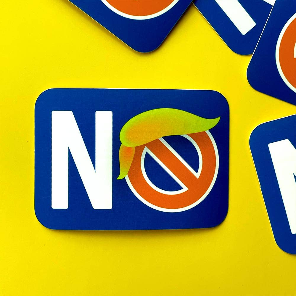 NO (Anti-Trump) Sticker