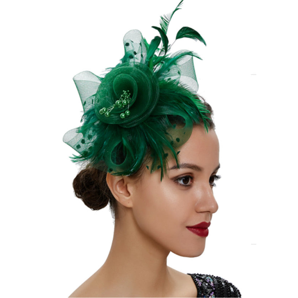 Green Kentucky Derby Fascinator