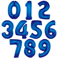 Foil Number Balloon