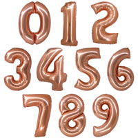 Foil Number Balloon