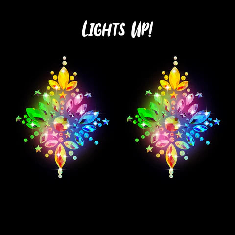 Twinkle Twinkle LumiNip Light Up Crystal Pasties