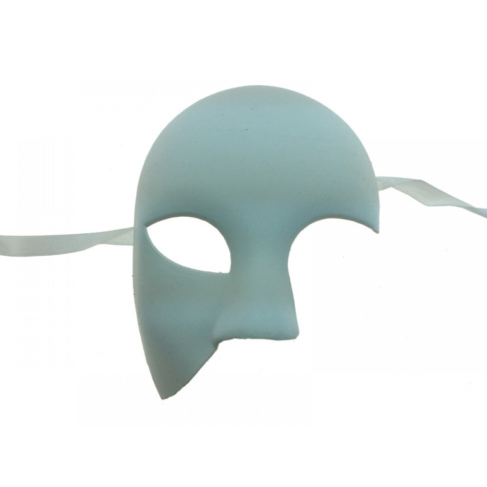 White Phantom Half Face Mask