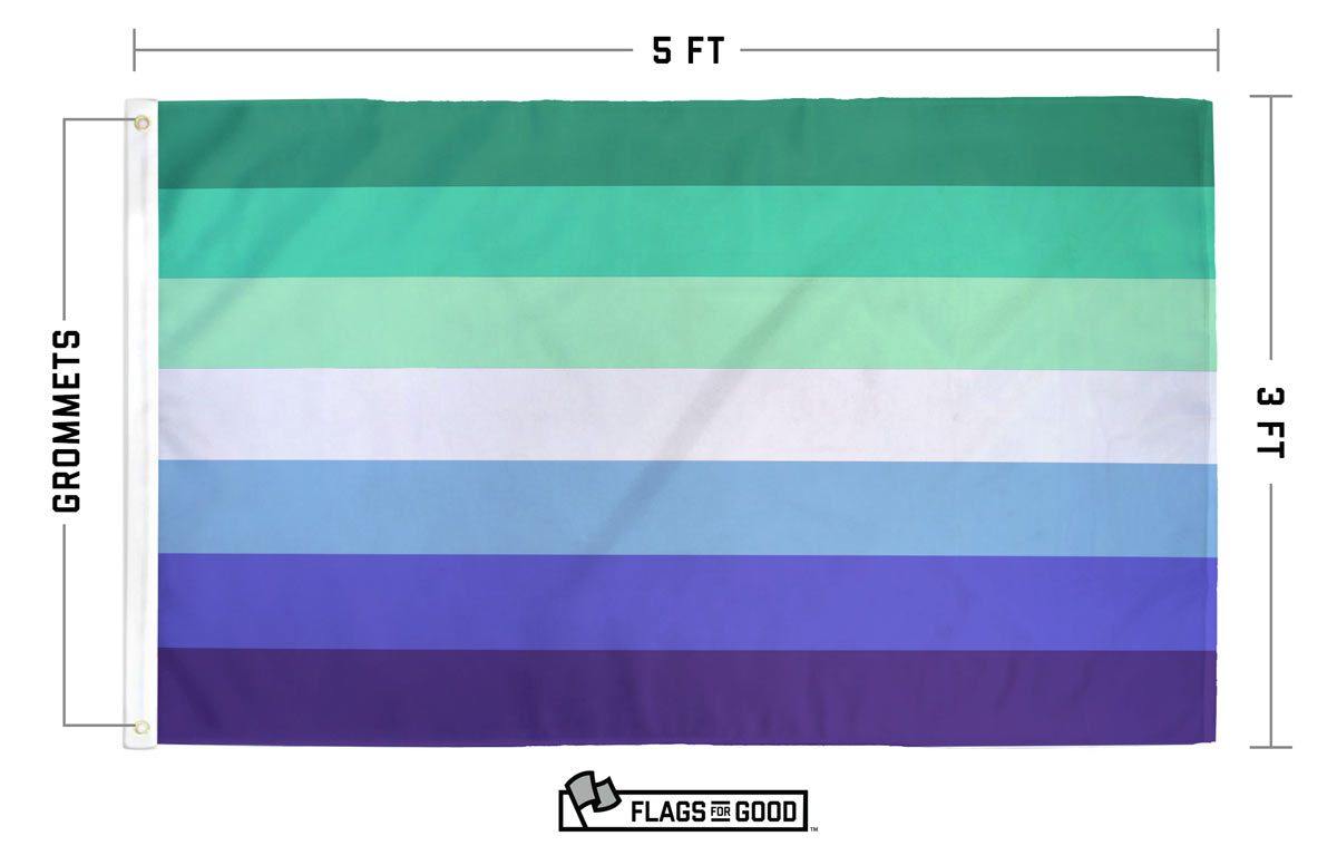 MLM (Men-Loving Man) Pride Flag