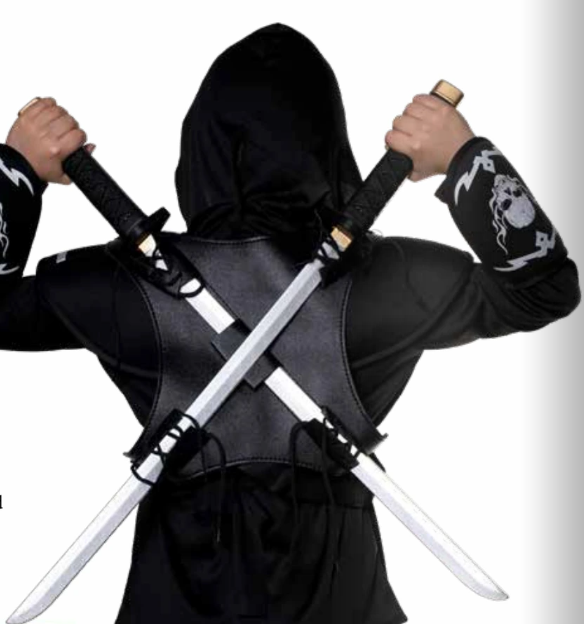 Ninja Katana Backpack Set