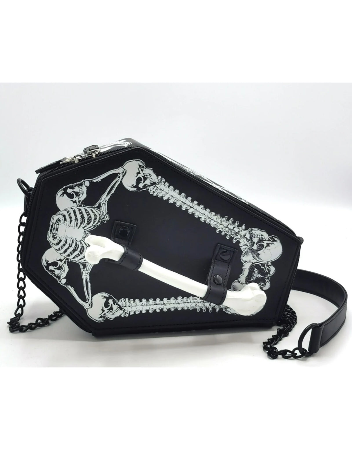 Skeleton Coffin Handbag