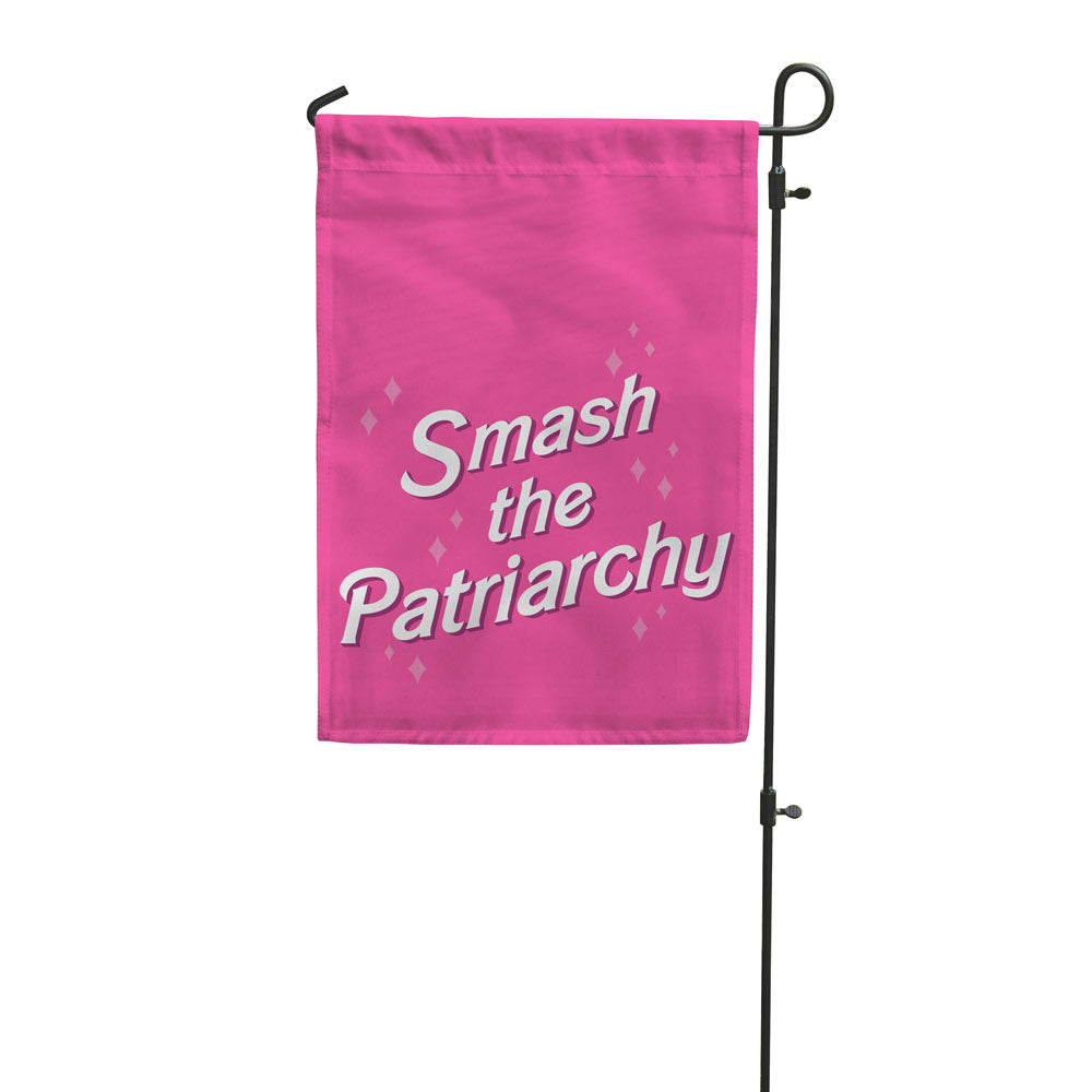 Smash the Patriarchy Garden Flag