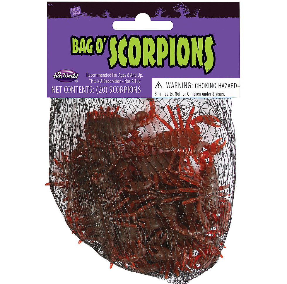 Bag of Scorpions - 20 Pc