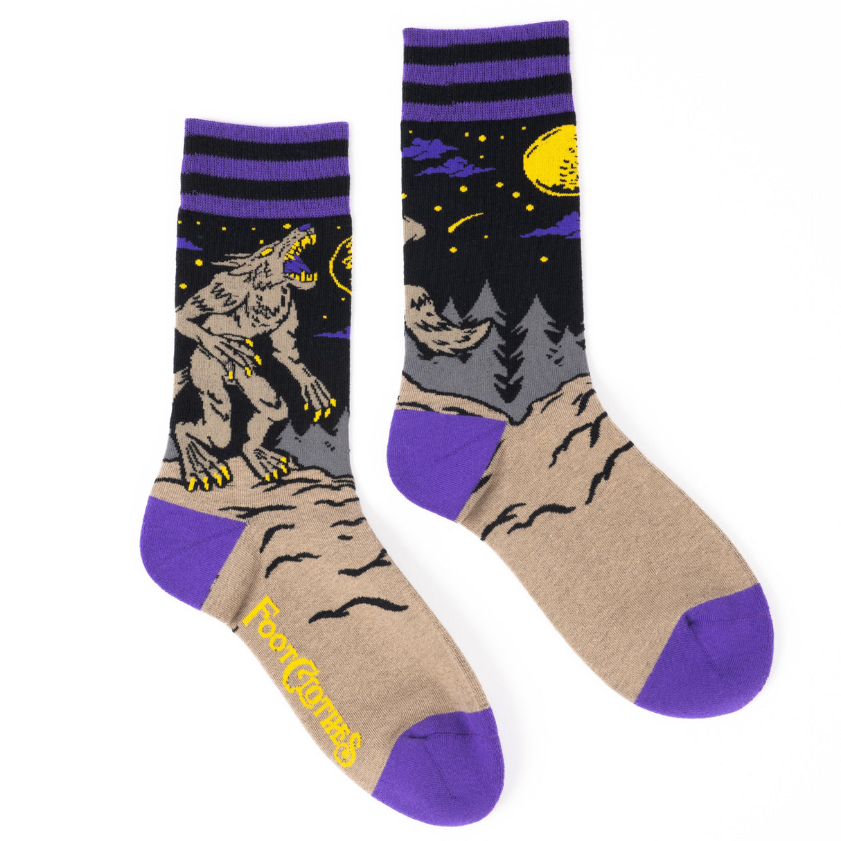 Evil Werewolf Socks