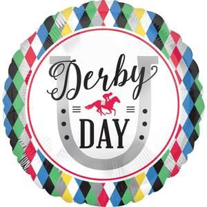 18" Derby Day HX Balloon